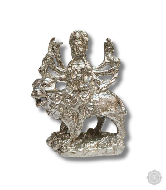 Siddh Energized 100% Original Parad (Mercury Purified) Durga Mata Murti