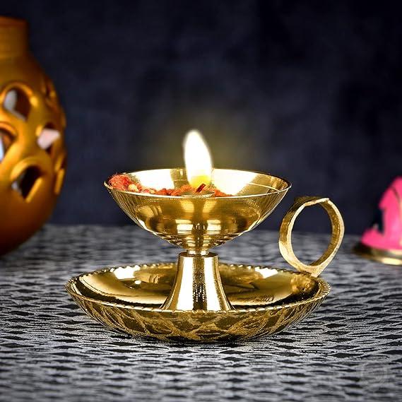 Aarti Diya - 1 Batti Hand Diya