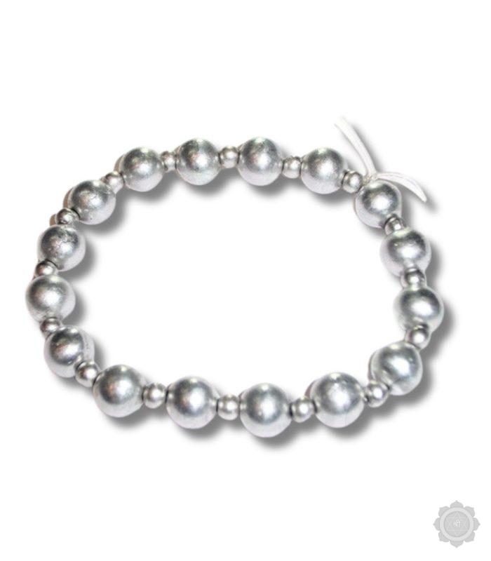 Siddh Energized Original Parad  Mercury Bracelet to Enhance Happiness, Peace, Willpower, and Spiritual Growth