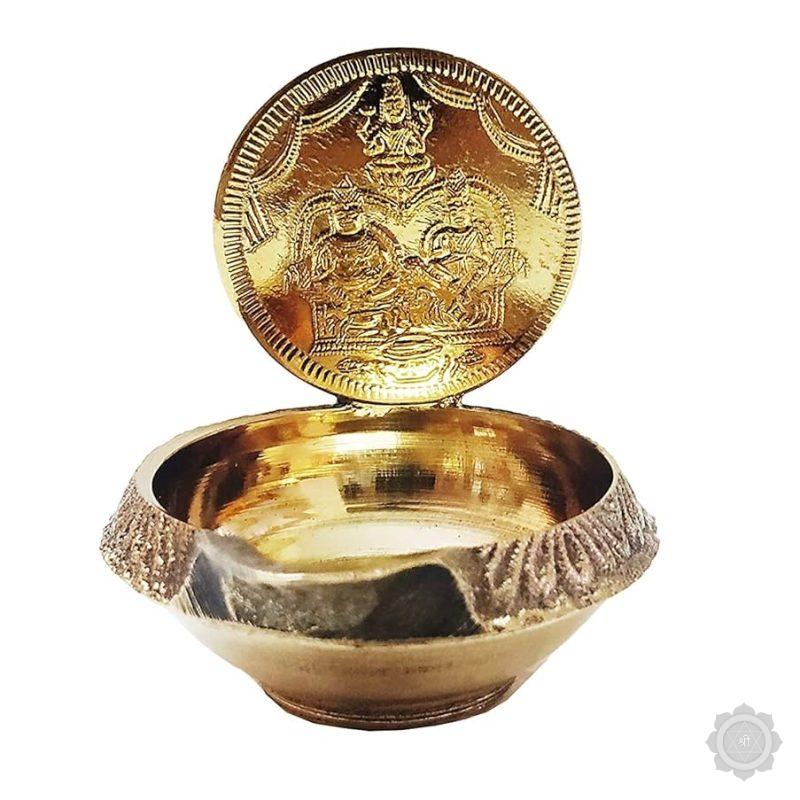 Kubera Deepam - Diya With Photo