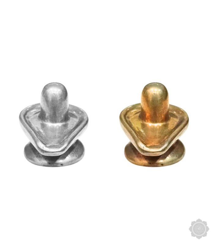 Original Siddh Parad (Golden)  Mercury Shivling