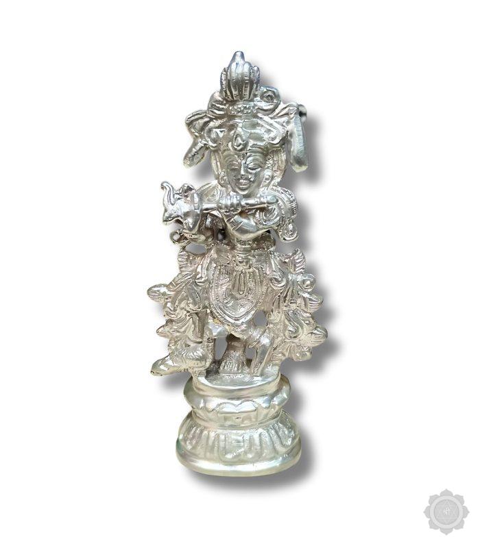 Energized Original Parad Lord Krishna Murti