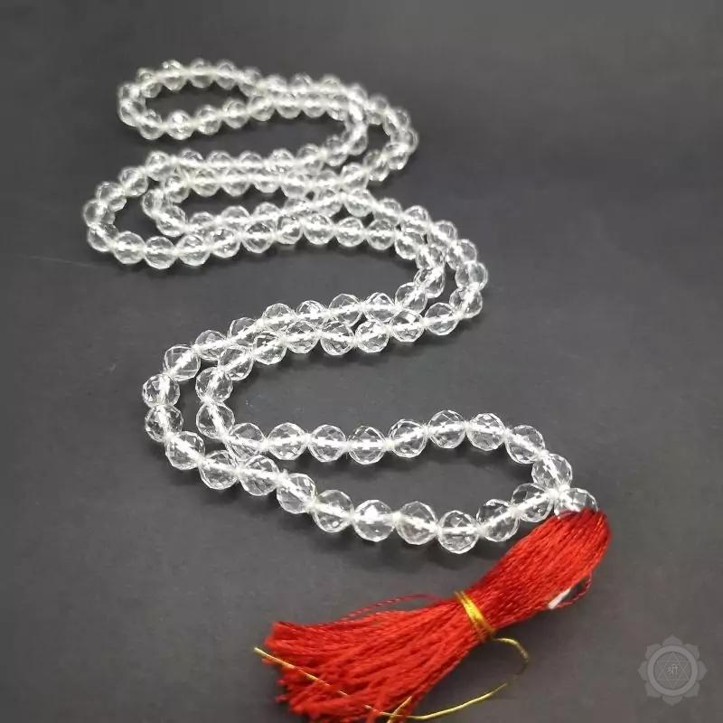 Clear Quartz Mala