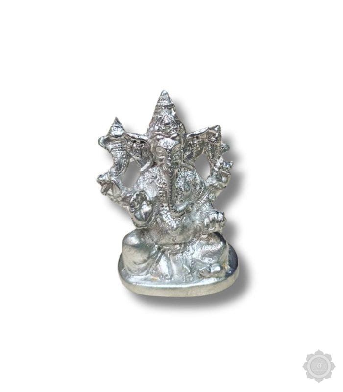 Mercury Ganesh Idol For Removing Obstacles and Debt