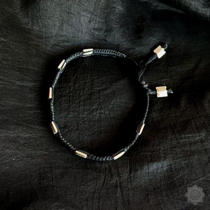 Nazarbattu Anklet Square Beads