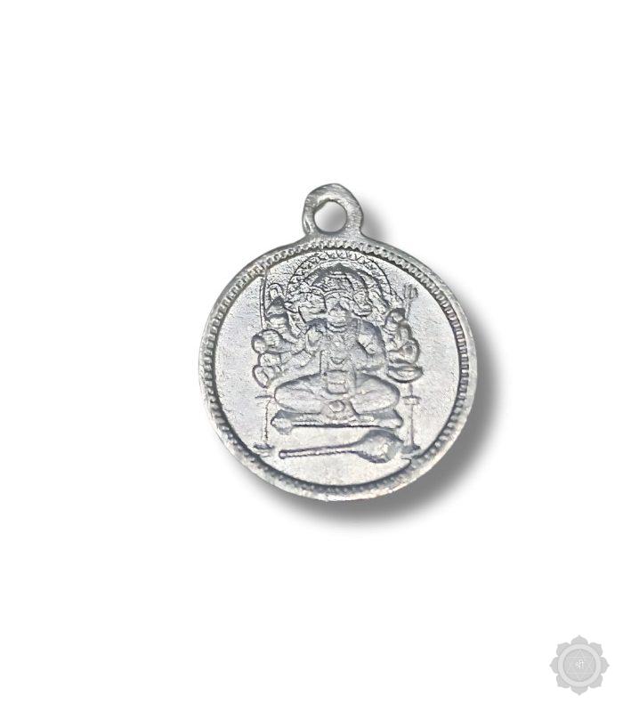 Original Parad Panchmukhi Hanuman Pendant  Locket For Protection, Strength & Courage