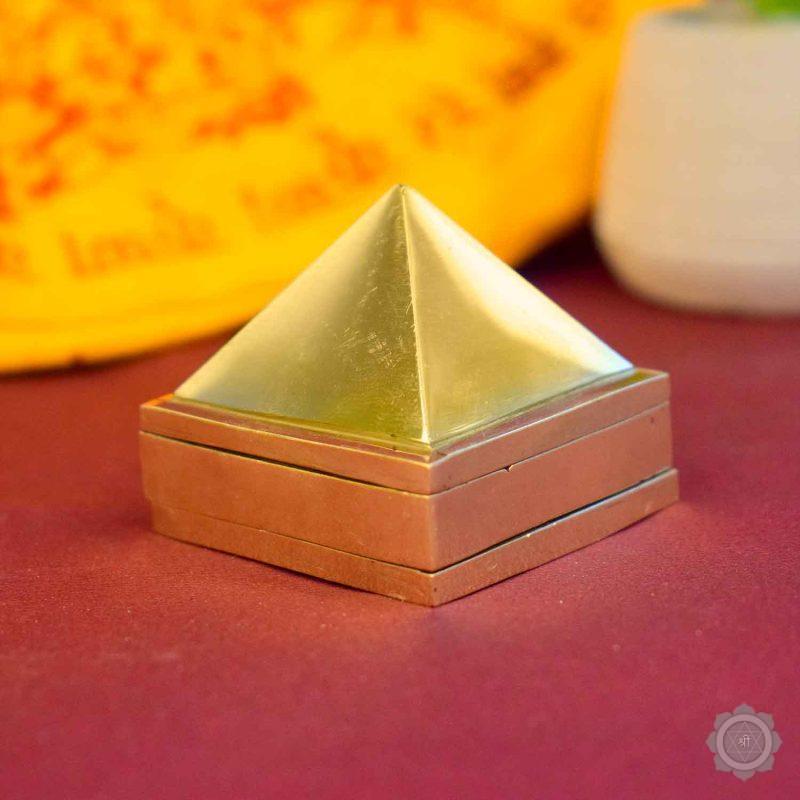 Pyramid Brass for Vastu & Healing