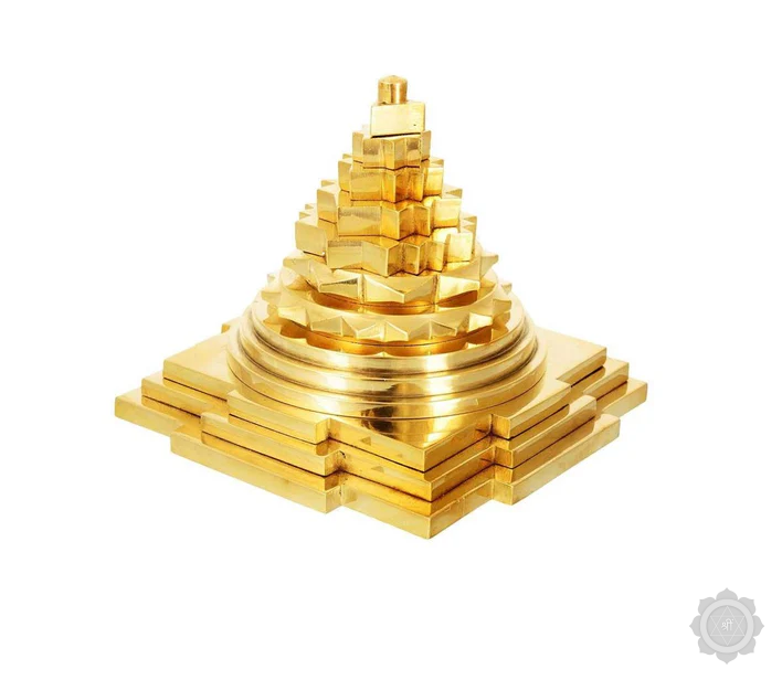 Pyramid Pure Brass Meru Shree Yantra