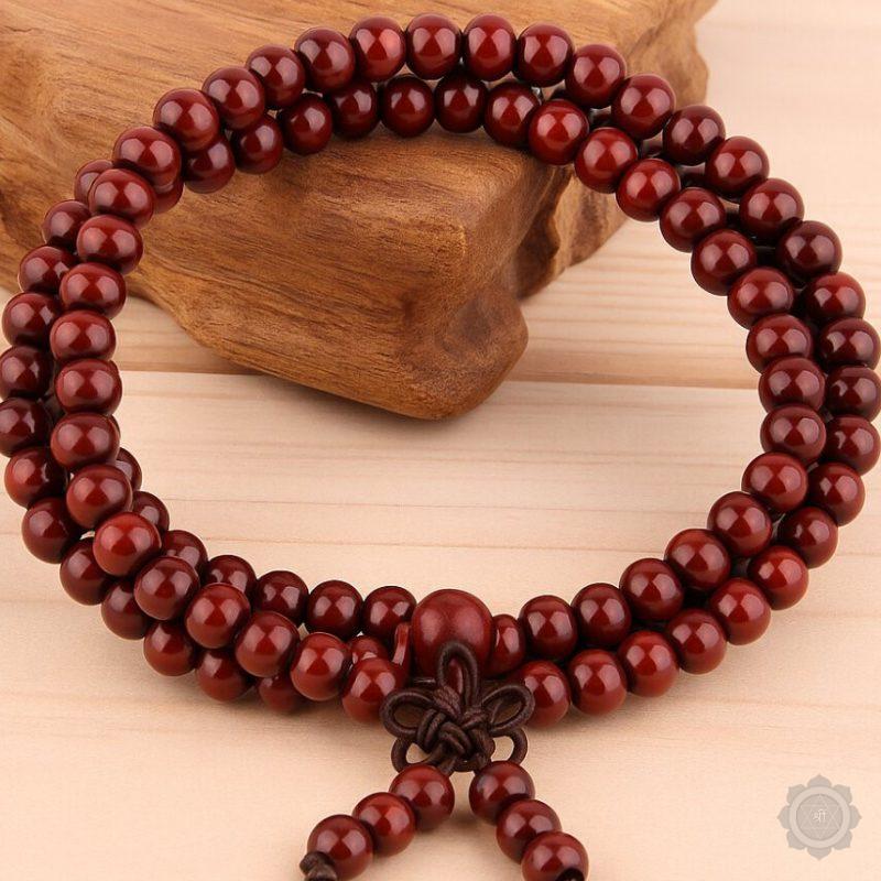 Red Chandan Jaap Mala
