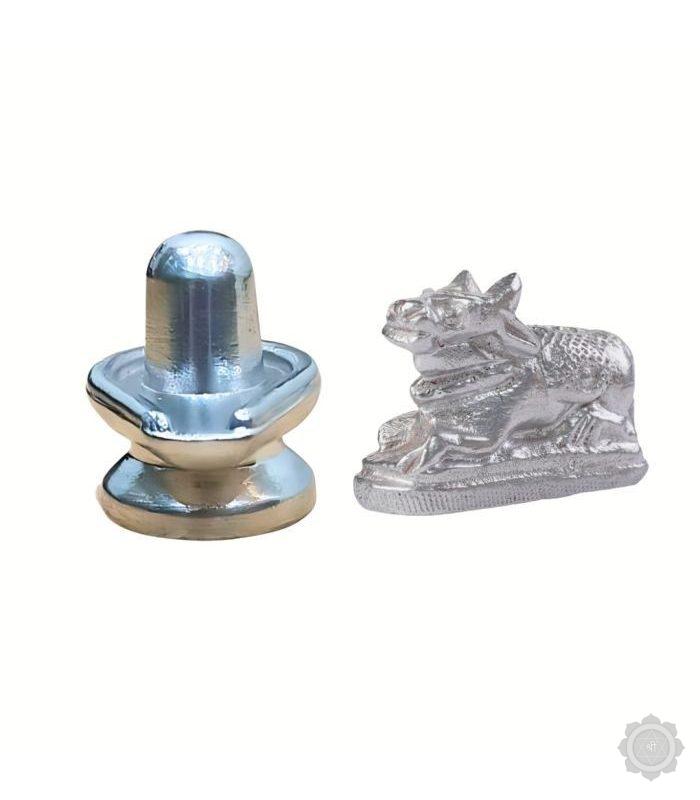 Sawan Special Combo Original Parad Shivling with Nandi Ji