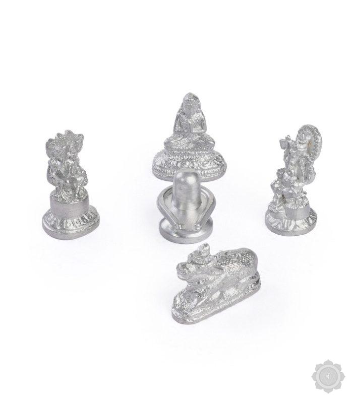 Original Parad (Mercury) Shiv Parivar  Shiv Family