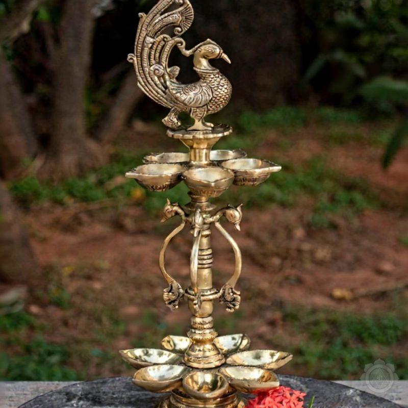 Standing Maha diya - 5 Batti