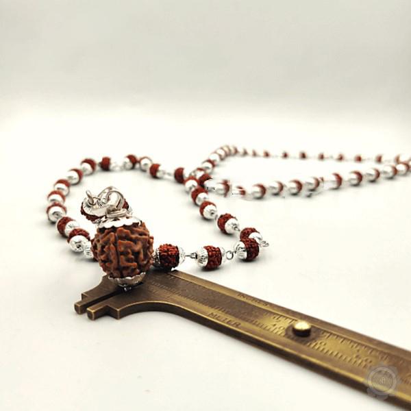 3 Mukhi Rudraksha Mala