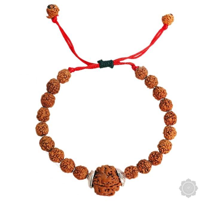 4 Mukhi Rudraksha Bracelet