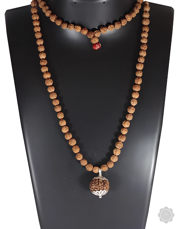 7 Mukhi Rudraksha Mala