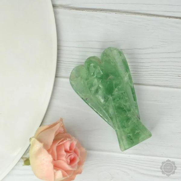 Green Fluorite Angel