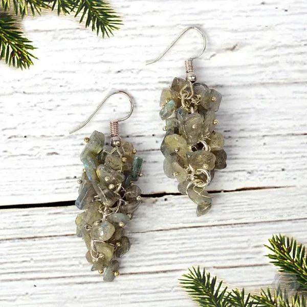 Labradorite Earring's