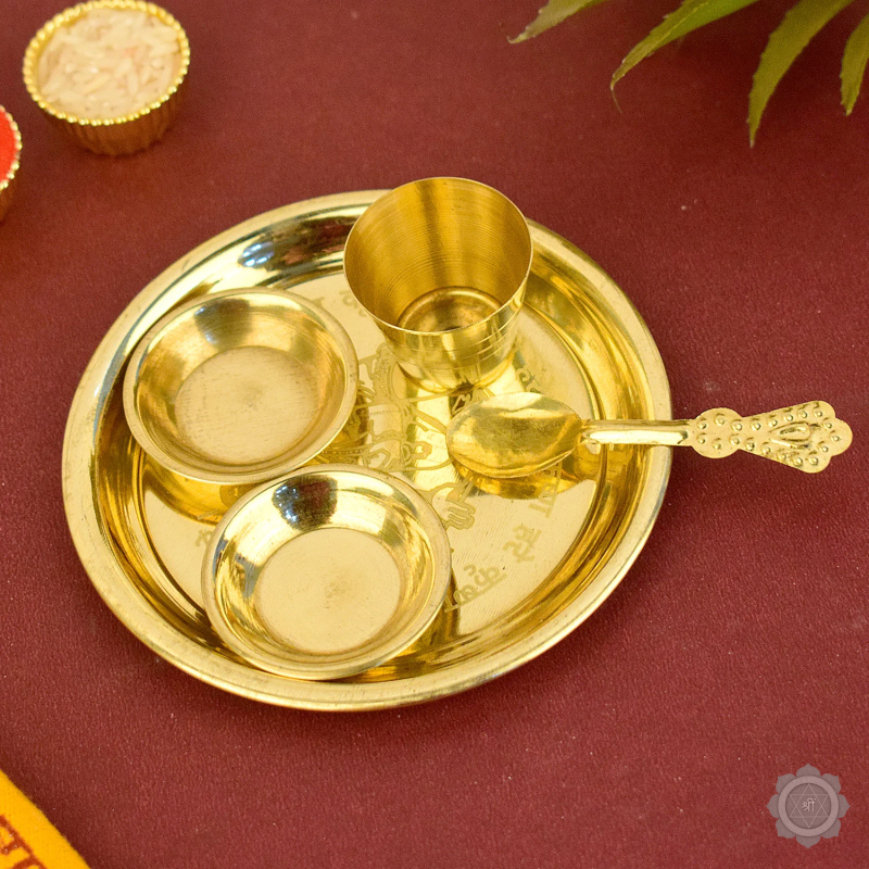 Laddu Gopa Bhog Thali Set