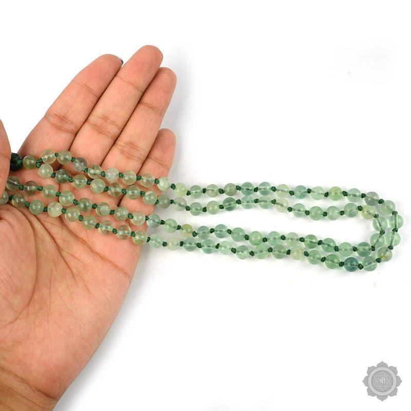 Green Fluorite Mala