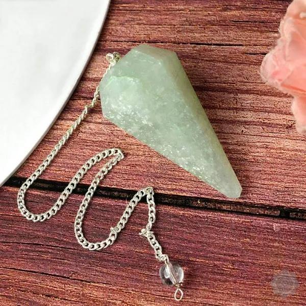 Green Fluorite Pendulum