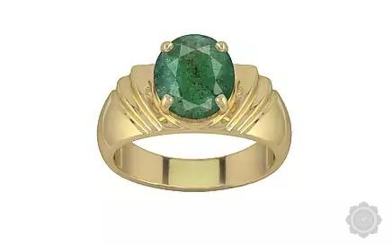 Ashtadhatu Emerald Ring Fine Quality (R4)