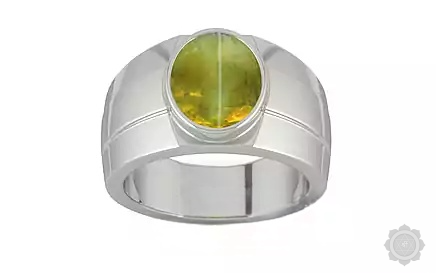 Sterling Silver Cat's Eye Ring Rare Quality (R1)
