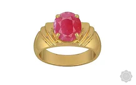 Gold Ruby Ring Fine Quality (R4)