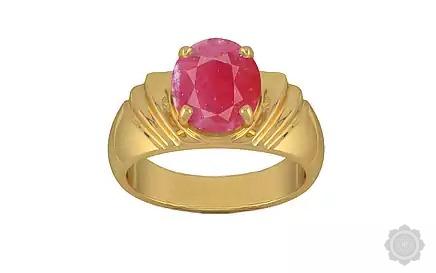Gold Ruby Ring Rare Quality (R4)