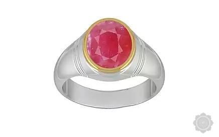 GoldCap Ruby Ring Fine Quality (R7)