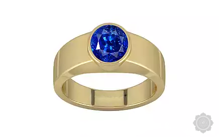 Ashtadhatu Ceylon Blue Sapphire Ring Rare Quality (R10)
