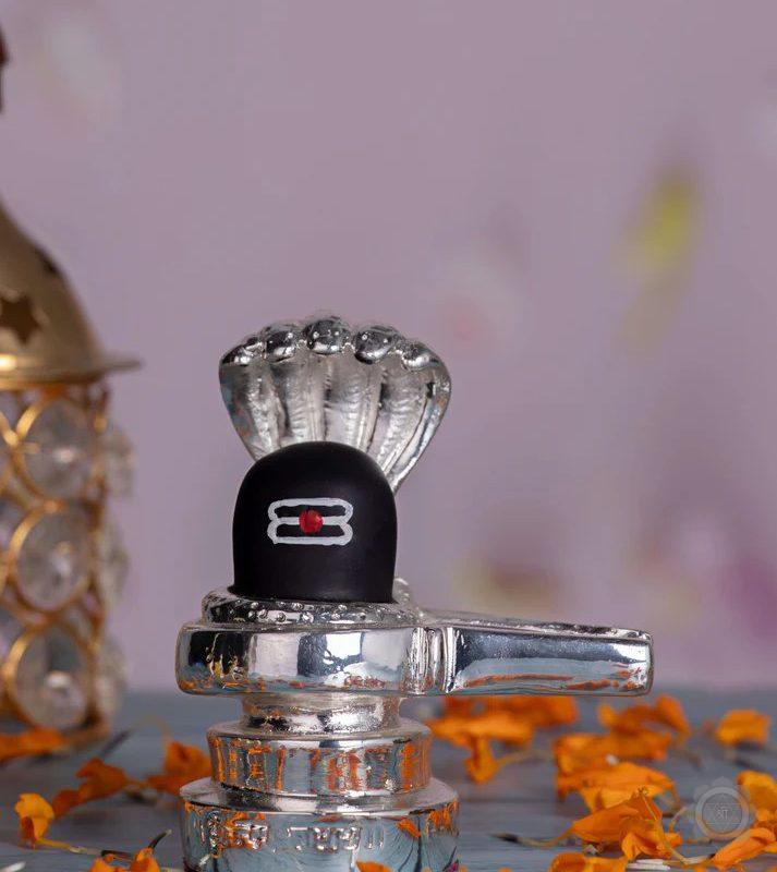 Shivling with base