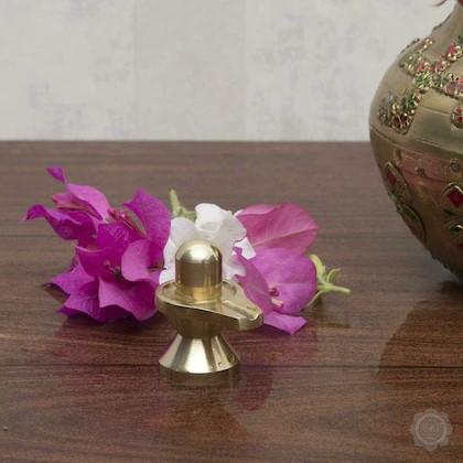 Solino Brass Lord Shiva Linga Lingam Shivling idol