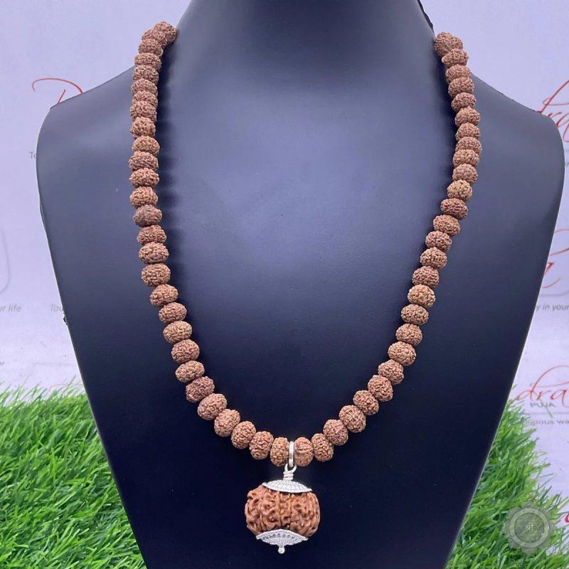 9 Mukhi Rudraksha Mala