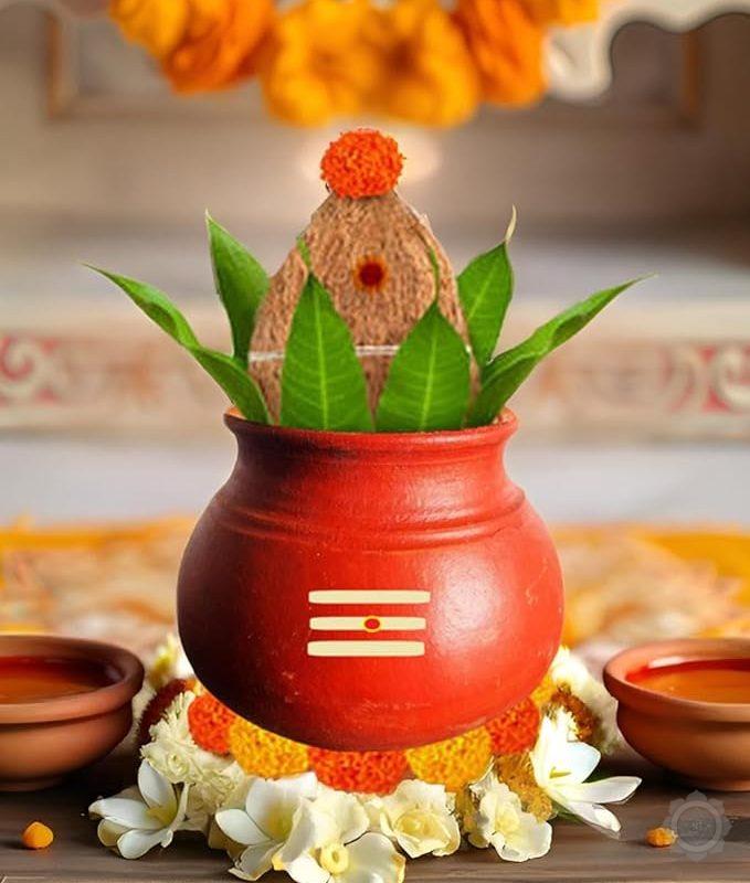 ZENRISE kumbh Kalash for Pooja
